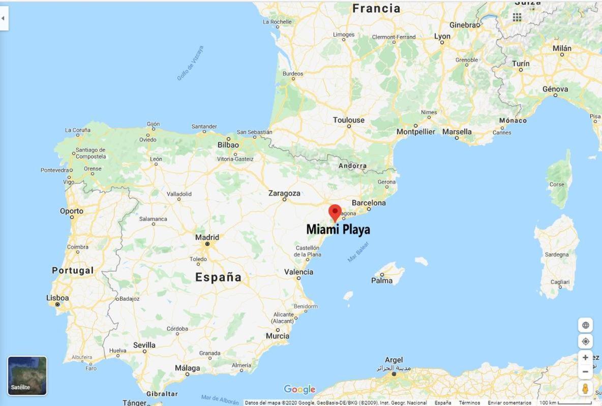 דירות Miami Playa Piso Grande-Playa A 250M-Portaventura A 15Min Por Autovia מראה חיצוני תמונה